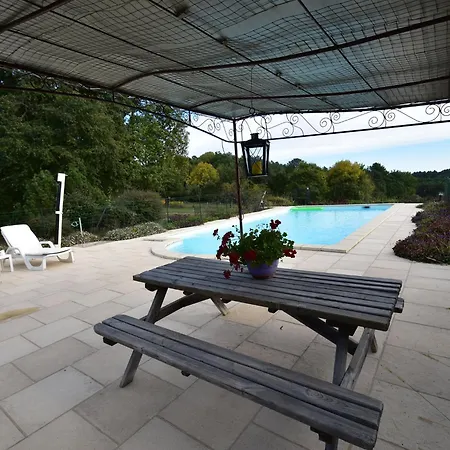 Holiday In Montcl Ra With Sunny Garden Playground Equipment And Private Pool *