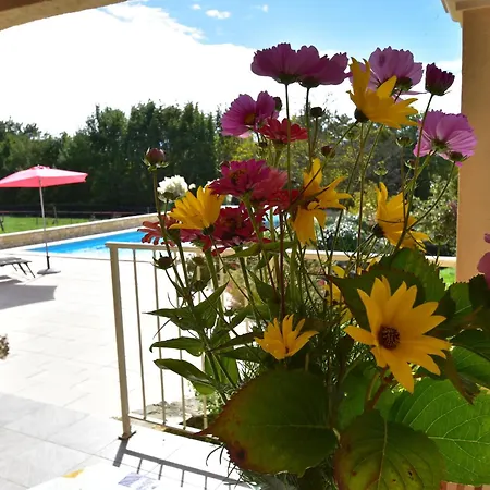 Holiday In Montcl Ra With Sunny Garden Playground Equipment And Private Pool *