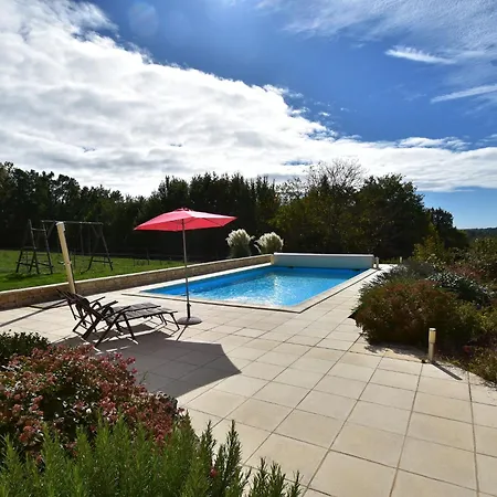 Holiday In Montcl Ra With Sunny Garden Playground Equipment And Private Pool